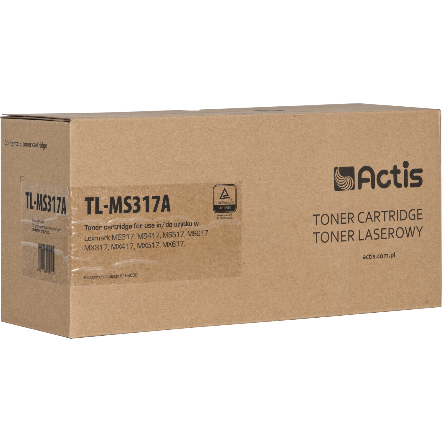 Factis 51B2000 (BK), Toner