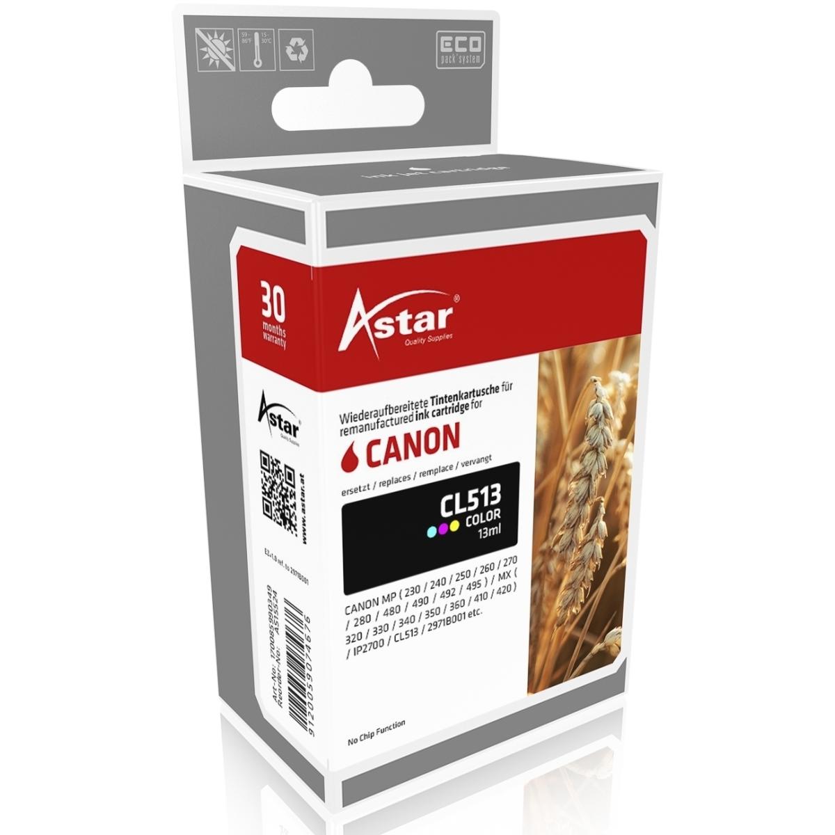 Astar, Druckerpatrone, 13 ml - Farbe (Cyan, Magenta, Gelb) - kompatibel (M, C, BK, Y)