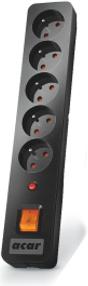 Actual product image Acar X5 Extension Cable 5 AC Outputs Indoor (5x, CEE 7/5, 5 m)
