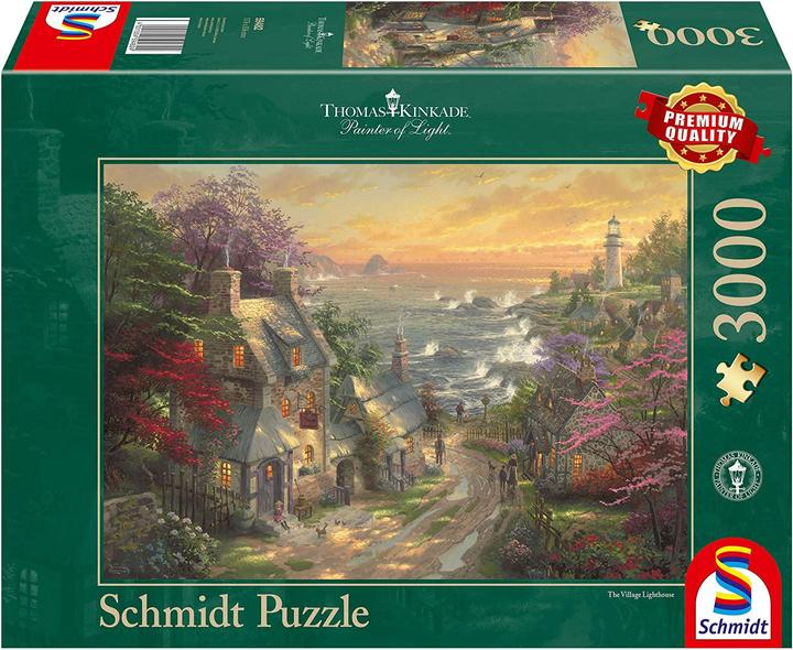 Actual product image Schmidt Spiele Village at the lighthouse (3000 pieces)