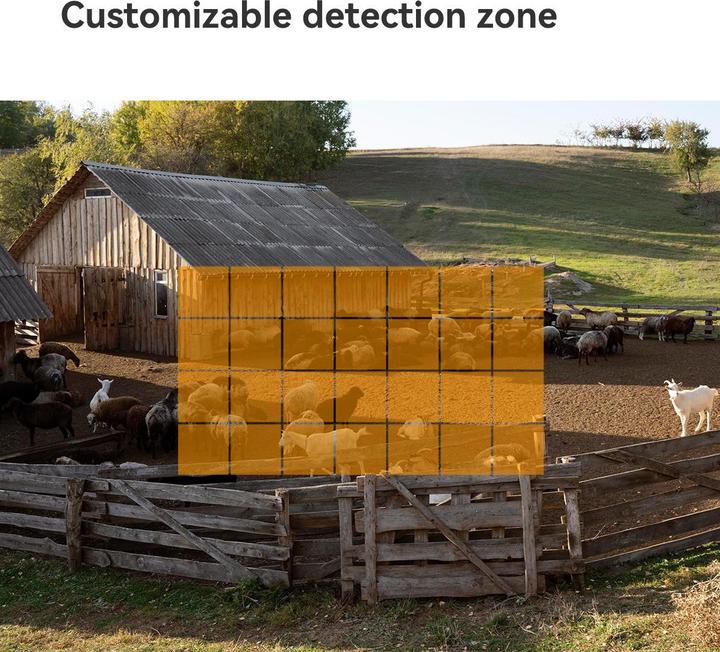 Actual product image Imou Cell PT 4G Kit 3MP Batteriebetriebene IP Kamera mit Solarpanel und SIM (2304 x 1296 Pixels)