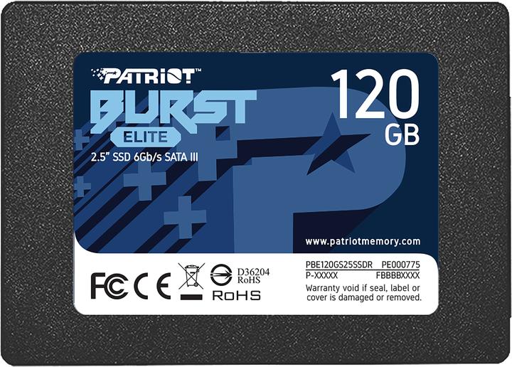 Produktbild Patriot Burst Elite Serial ATA III (120 GB, 2.5")