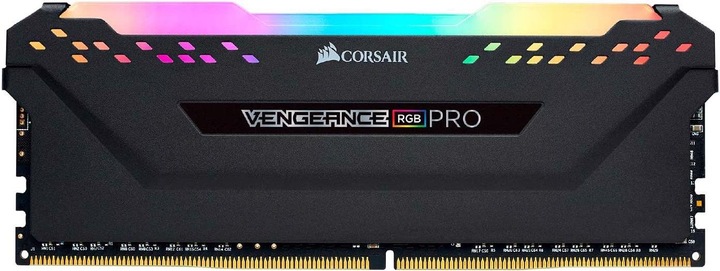 Productafbeelding Corsair Vengeance RGB Pro (1 x 8GB, 3200 MHz, DDR4 RAM, DIMM 288 pin)
