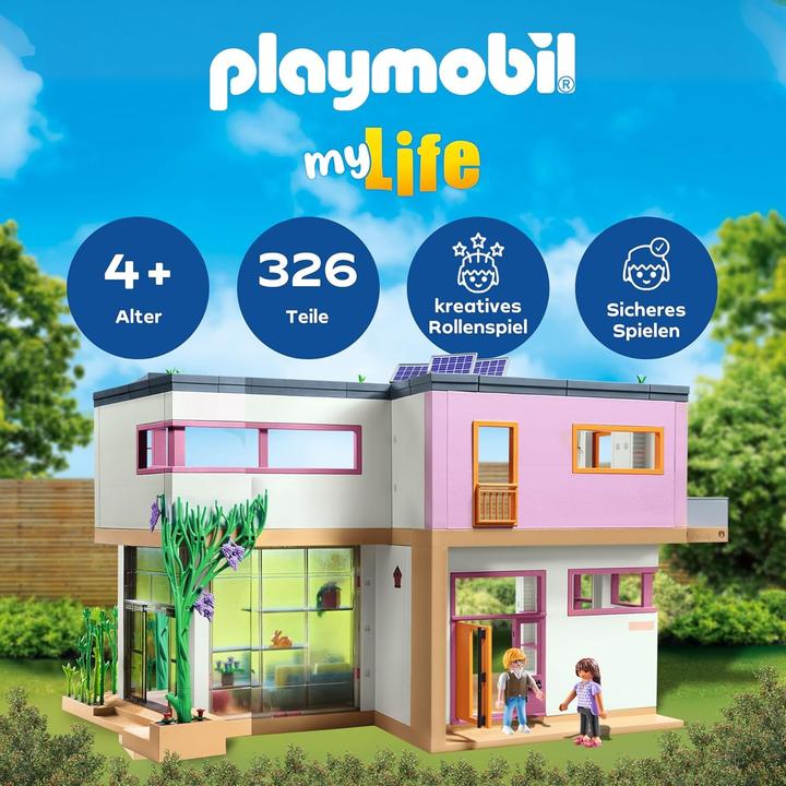 Produktbild Playmobil Wohnhaus mit Wintergarten (71607, Playmobil My Life)