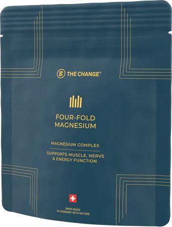 Produktbild BE THE CHANGE Four-Fold Magnesium (Nachfüllbeutel) (60 Stück, Kapseln, 40 g)