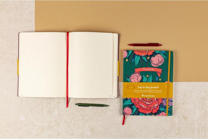 Image du produit Clairefontaine Frida Kahlo, Day to day 19x24cm 192P ass (AAA393, Couverture souple)