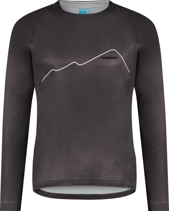 Image du produit Shimano Men Sentiero LS Jersey gris (S)