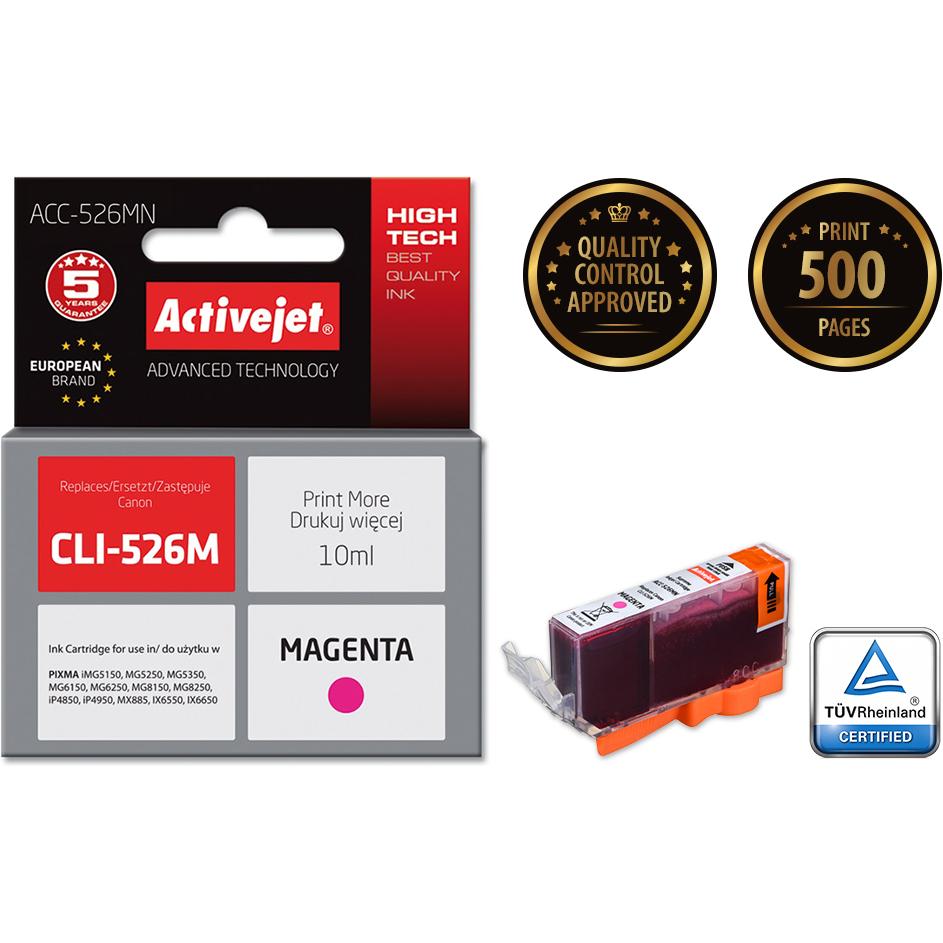 Activejet, Druckerpatrone, ACC-526MN Druckerpatrone (e) Kompatibel Hohe (XL-) Ausbeute (M)