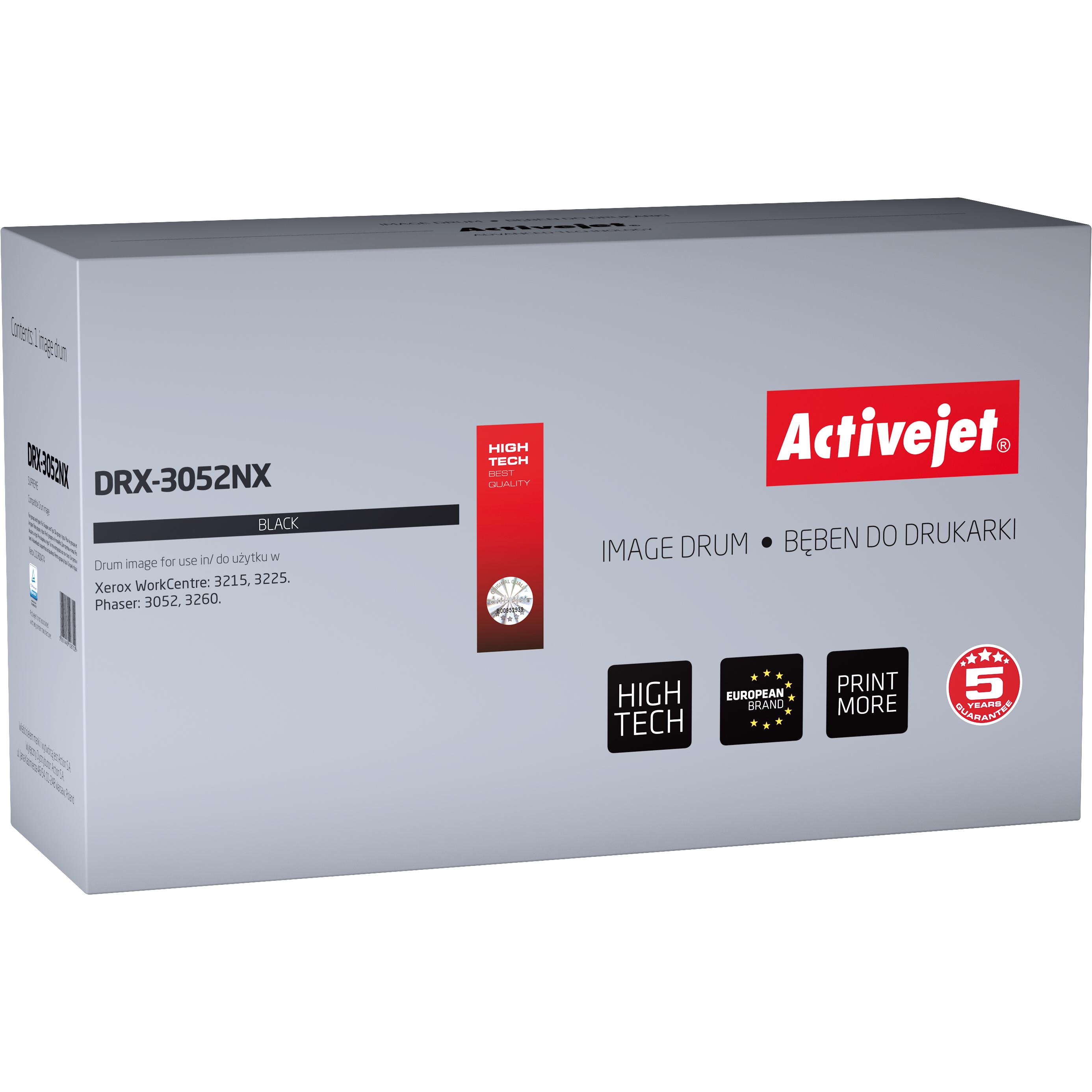 Activejet, Toner, DRX-3052NX Drucker-Trommel Kompatibel (e) (BK)