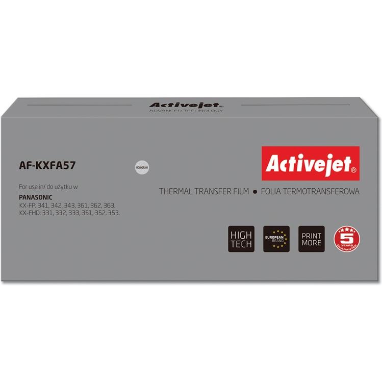 Activejet, Fax Zubehör, AF-KXFA57 Fax-Zubehör Fax-Farbband (e)