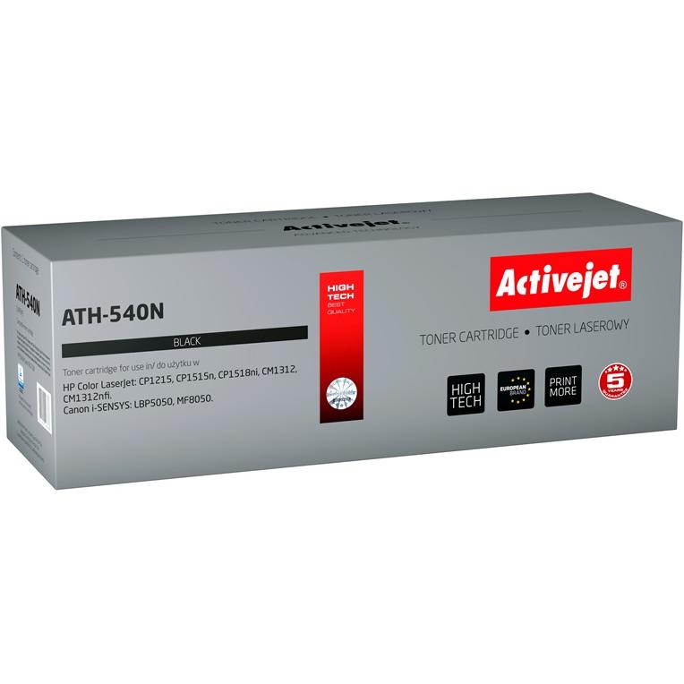 Activejet, Toner, ATH-540N Tonerkartusche (e) Kompatibel (BK)