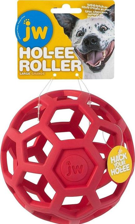 Actual product image JW Dog Toy Hol-ee Roller Large, Ø 14.5 cm, Assorted (Dog chew toy)