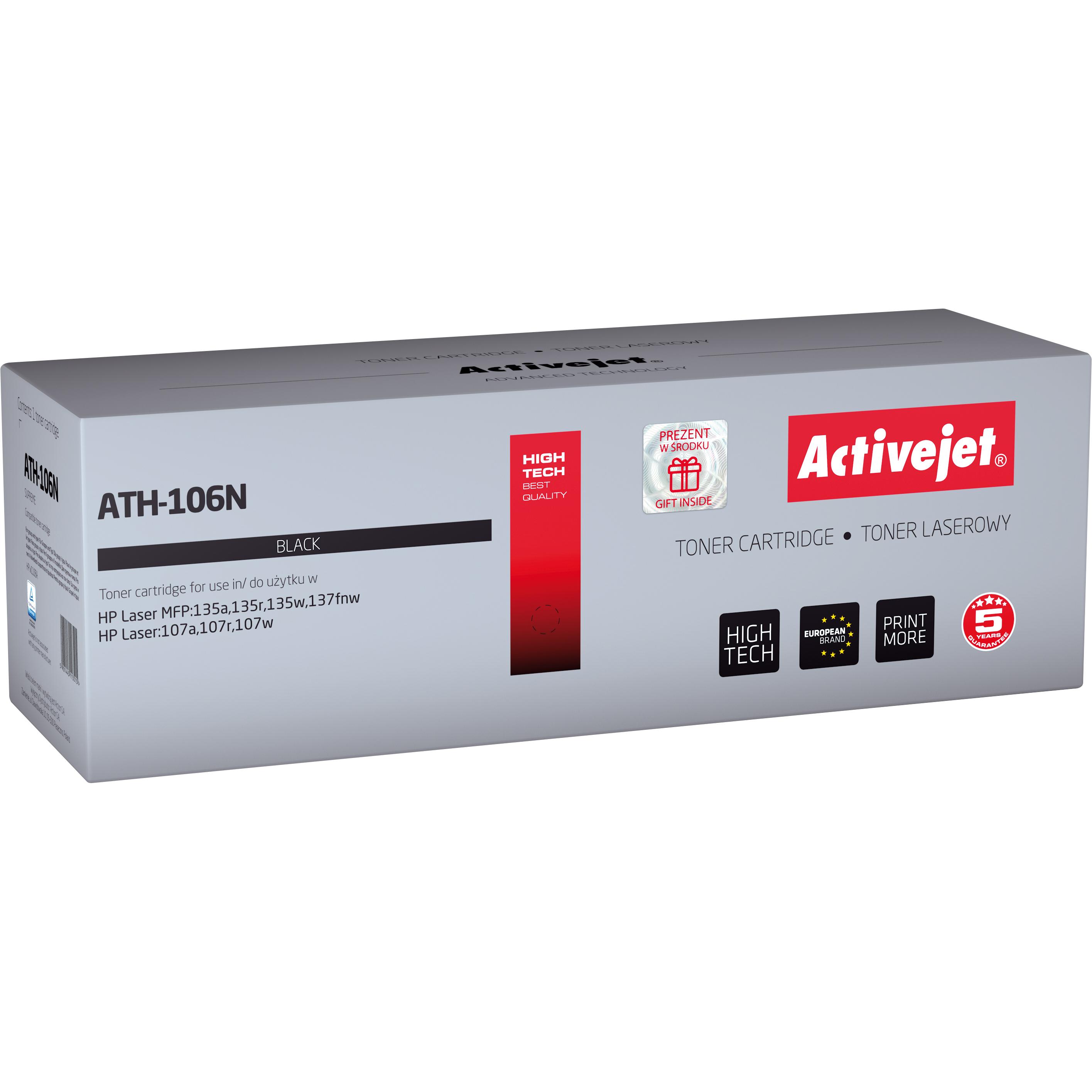 Thumbnail - Activejet, Toner, ATH-106N (BK)