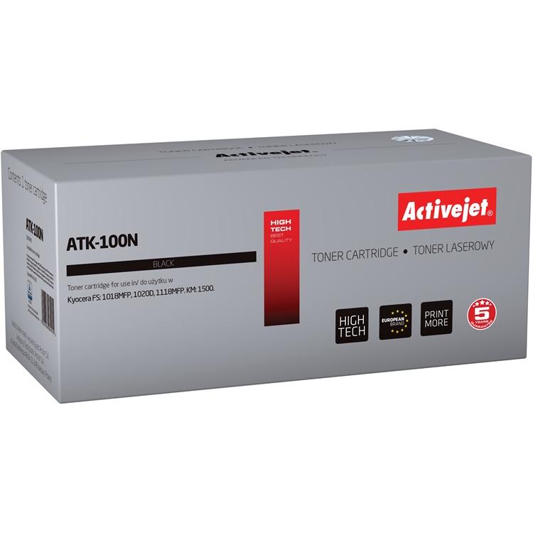 Activejet, Toner, ATK-100N Tonerkartusche (e) Kompatibel (BK)