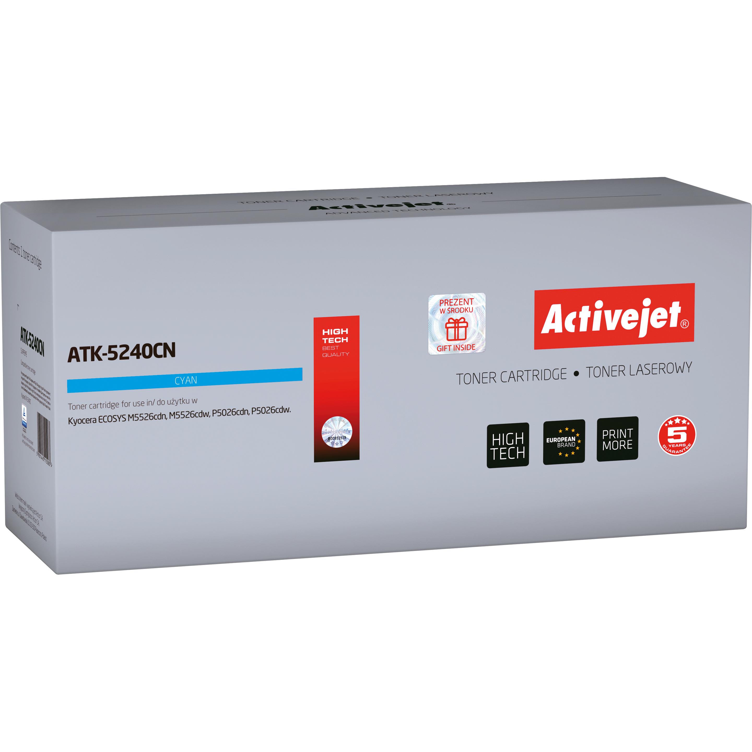 Activejet, Toner, ATK-5240CN (C)