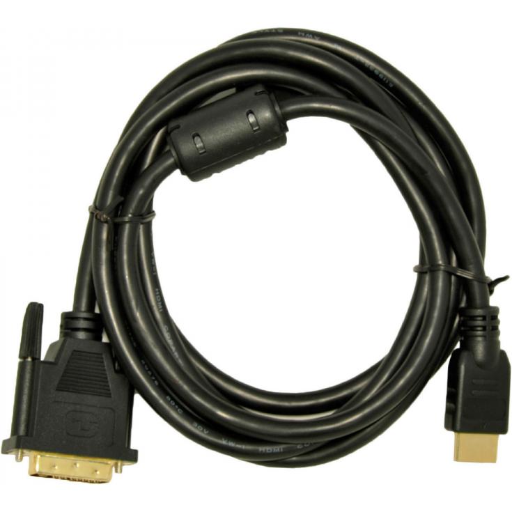 Akyga AK-AV-13 Videokabel-Adapter DVI-D HDMI Typ A (Standard) (0.20 m, HDMI), Video Kabel