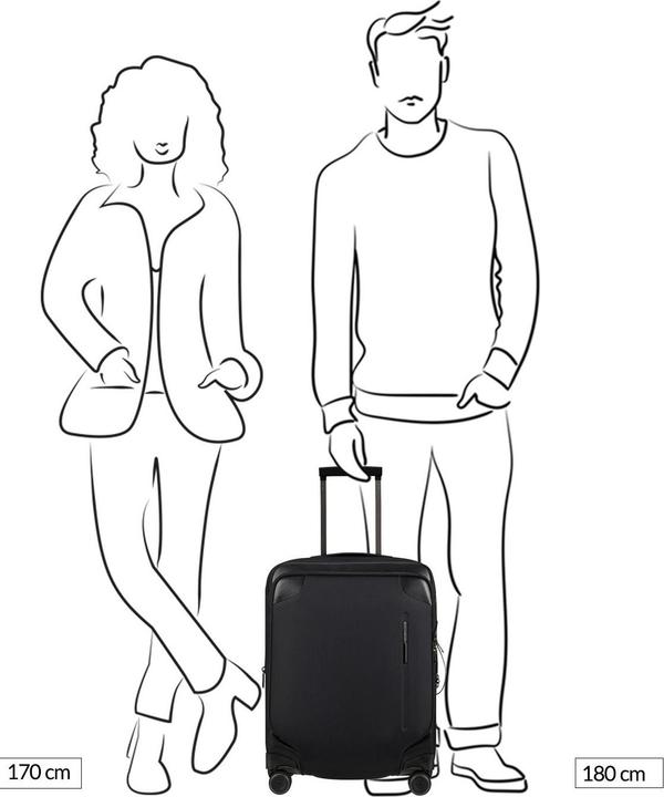 Produktbild Samsonite Splendix Trolley mit 4 Rollen 55cm (48 l)