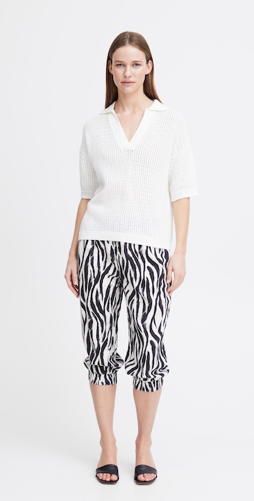 Actual product image B.young BYFALAKKA CAPRI PANTS 20813372 (44)