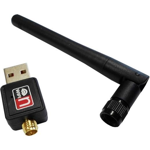 Savio CL-63 Netzwerkkarte WLAN (USB), Netzwerkkarte, Schwarz