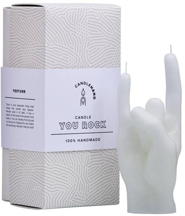 Actual product image Candle Hand You Rock (1 pcs.)