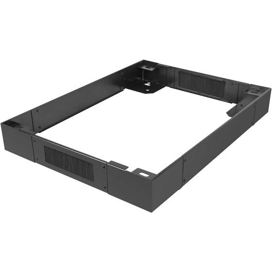 Lanberg CK01-66-B Base per scaffale accessori rack, Accessori per armadio rack, Nero
