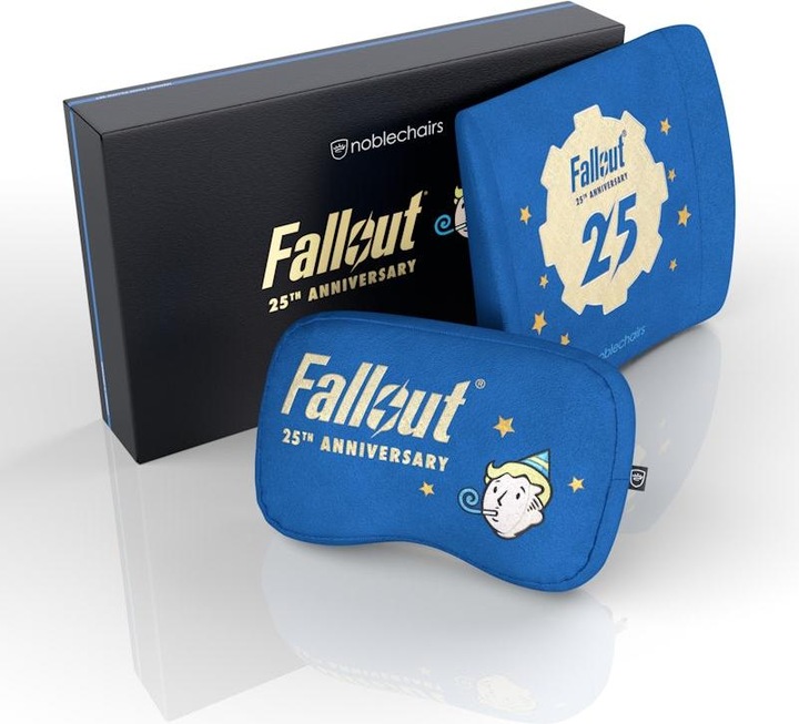 Actual product image noblechairs Memory Foam Pillow Set - Fallout 25th Anniversary Edition