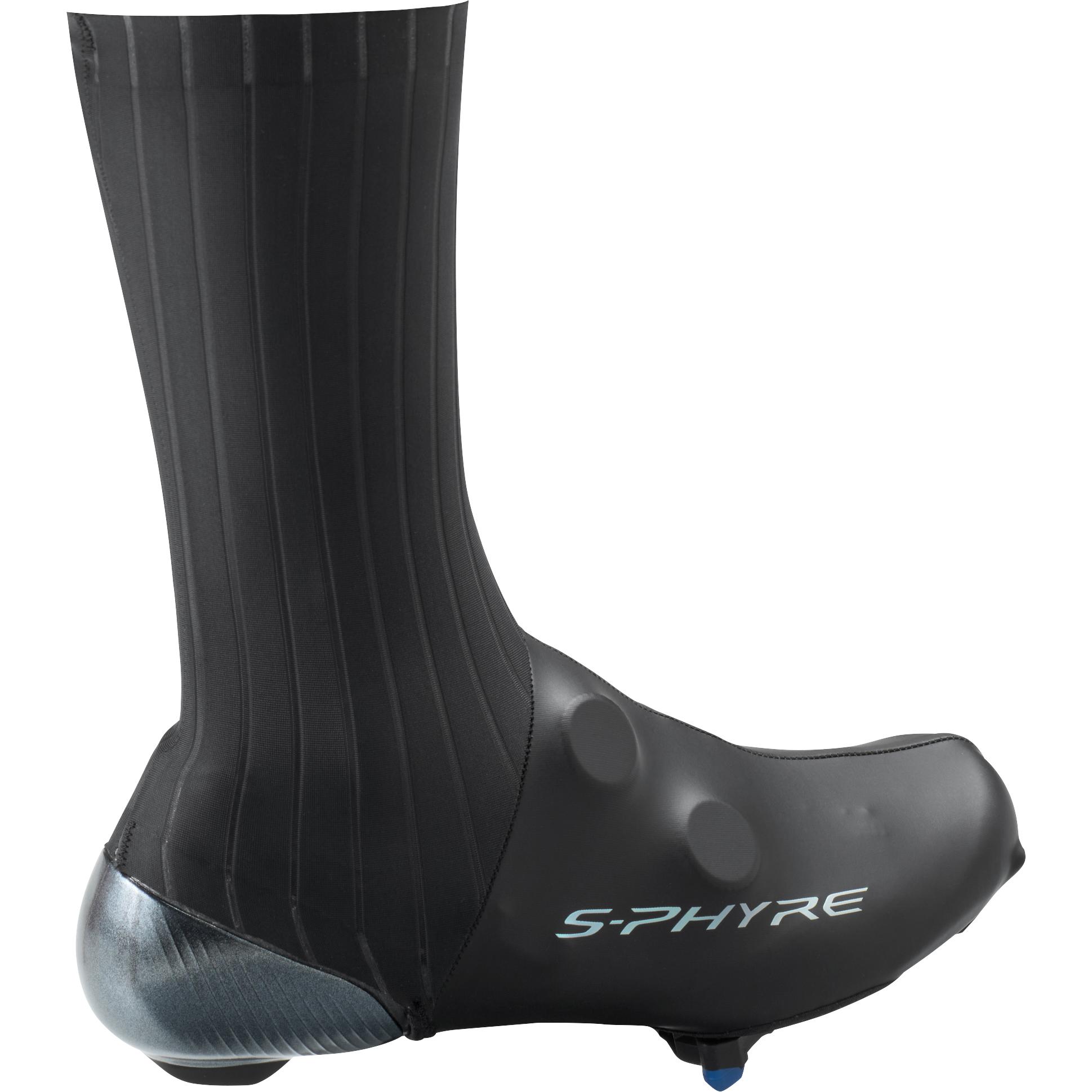 Shimano, Uomini, Copriscarpe ciclismo, S-PHYRE Flash Shoe Cover (37), Nero