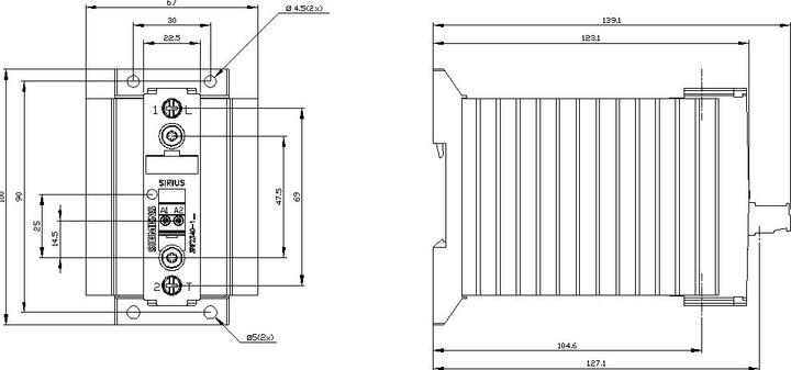 Produktbild Siemens Halbleiterschutz 48-460V 40A