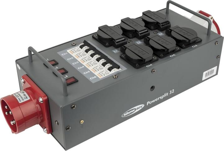 Produktbild Showtec Split Power 32 (CEE 32/3)