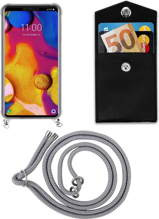 Produktbild Cadorabo TPU Handy Kette SILBER Cover
