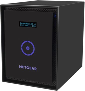 Actual product image Netgear ReadyNAS 316 Mini Tower Built-in Ethernet port (6 x 4 TB)