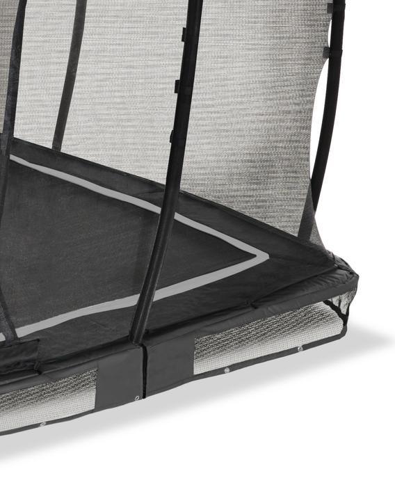 Produktbild Exit Allure Classic Bodentrampolin 214x366cm - schwarz