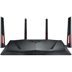 ASUS RT-AC88U, Router, Rot, Schwarz