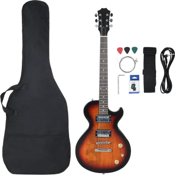 Actual product image vidaXL Jeanie (Electric guitar, Birch wood, Solid mahogany wood, Wood-based material)