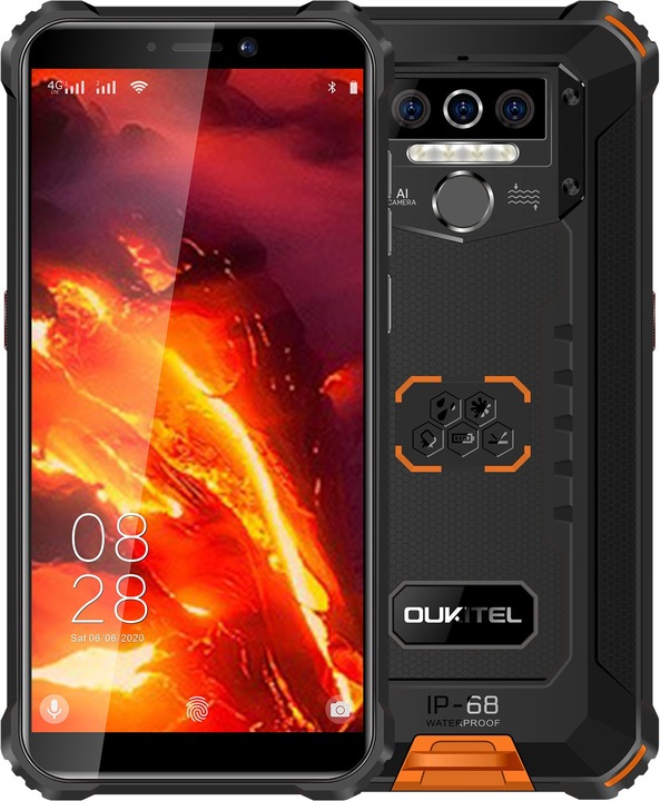 Actual product image Oukitel WP5 Pro (64 GB, Black, 5.50", Dual SIM, 13 Mpx, 4G)