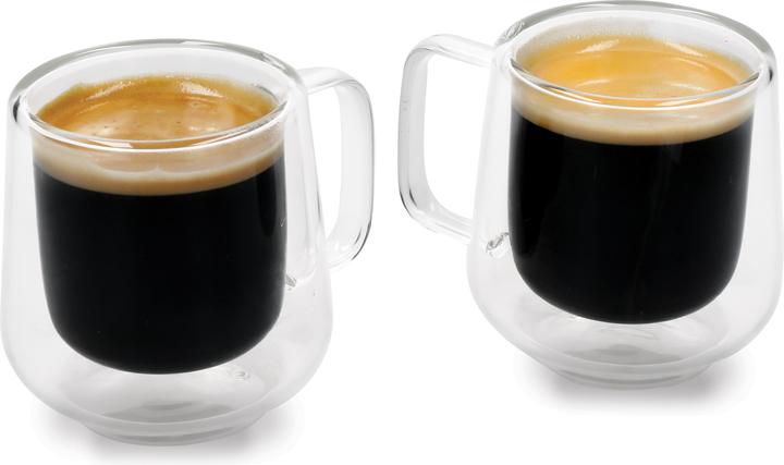 Produktbild La Cafetière Siena Double-Walled Espresso Glasses, Set of 2, 100ml (100 ml, 2 x)