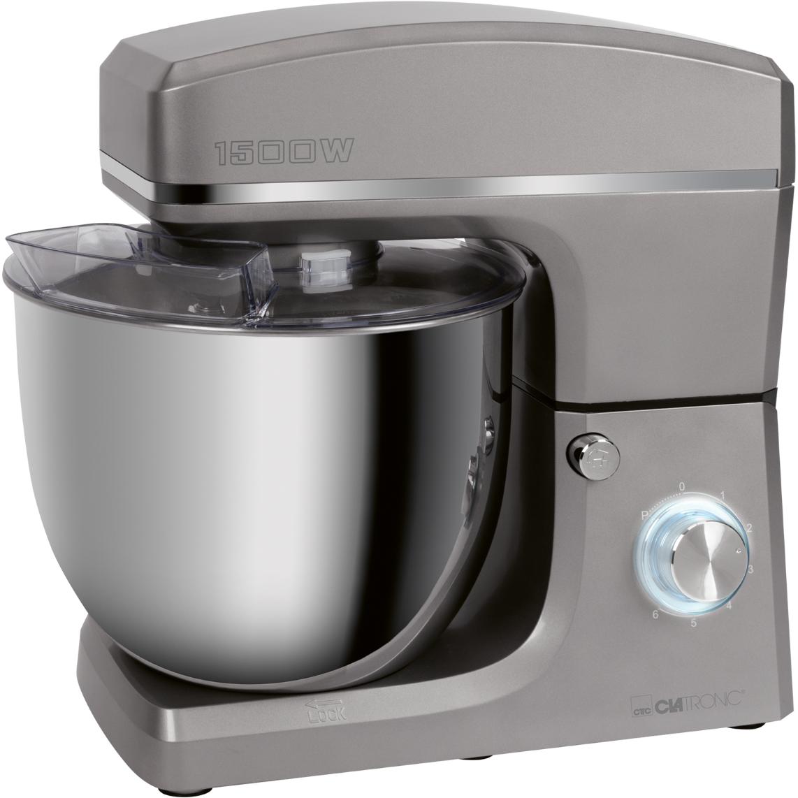 Clatronic KM 3765, Küchenmaschine, Silber