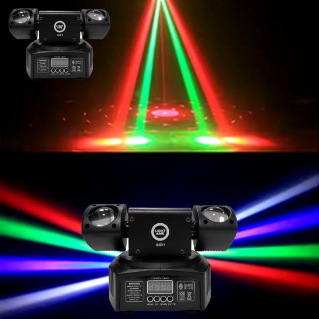 Light4Me SID1 LED Multieffektbeleuchtung 4in1 RGBWA Effekt, Faro