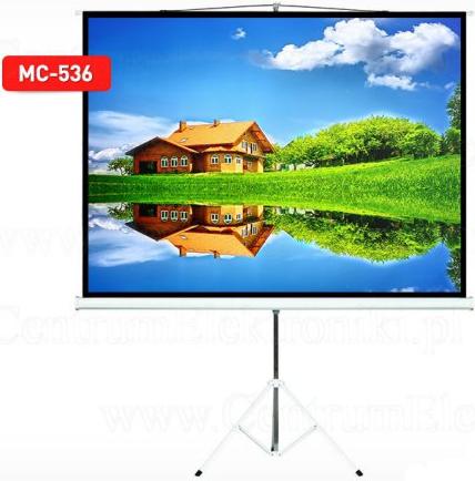 Produktbild Maclean MC-536 Projektionsleinwand (72 Zoll) (72.01", 4:3)