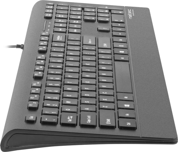 Produktbild Natec BARRACUDA Tastatur USB QWERTY (US, Kabelgebunden)