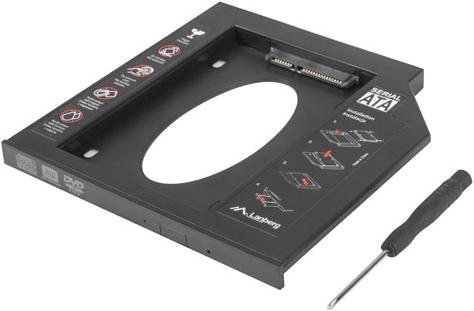 Lanberg IF-SATA-10 Accessoires pour ordinateurs portables Caddy HDD/SSD pour ordinateurs portables