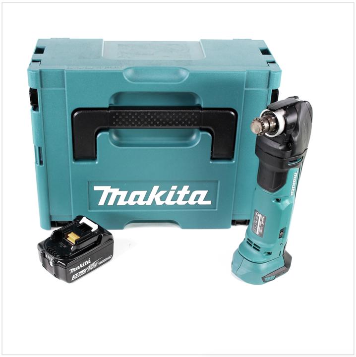 Produktbild Makita DTM 51 F1J 18V Li-Ion Akku Multifunktionswerkzeug im Makpac + 1x 3,0 Ah Li-Ion Akku - ohne Zu