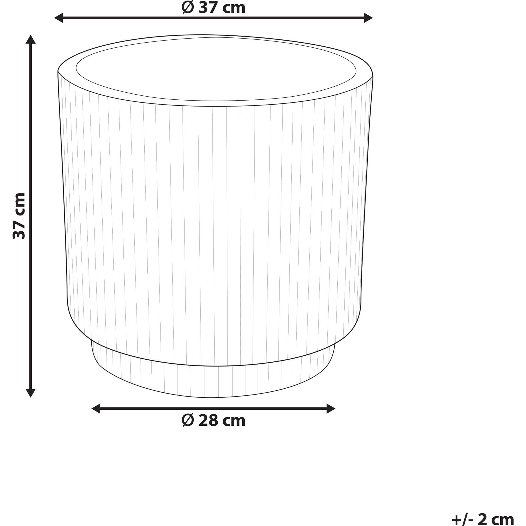 Thumbnail - Beliani, Blumentopf, Daria (37 cm)