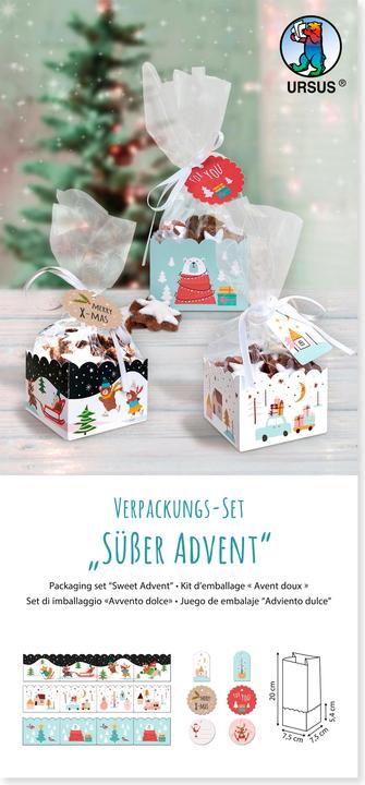 Actual product image Ursus Sweet Advent" packaging set (Gift box, 20 x)