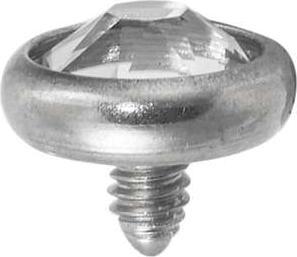 Image du produit Bijouteria Embout Dermal-Anchor (Titane, Cristallin)