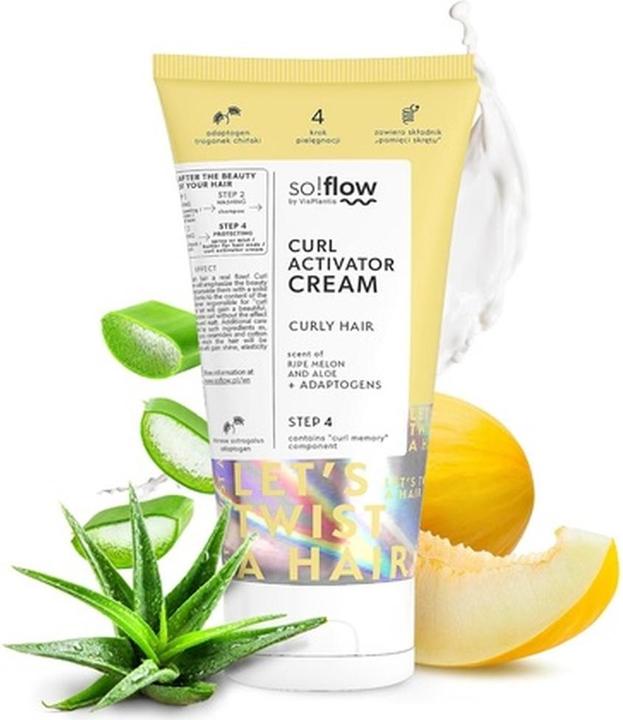 Produktbild SoFlow So!Flow Curl Enhancing Cream with Citrus & Protein - Natürliche Öle und Pflanzenproteine für