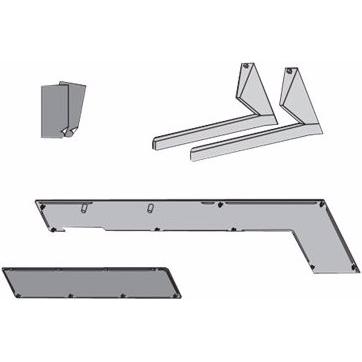 LG AM-ST20AB Stand for HTV 65WS950H, Digital Signage Zubehör, Silber