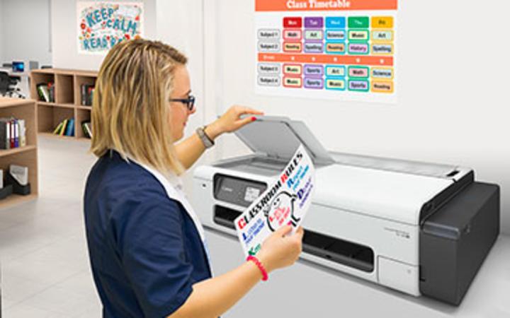 Actual product image Canon iPF TC-20M 24 Plotter + Scanner (Ink, Colour)