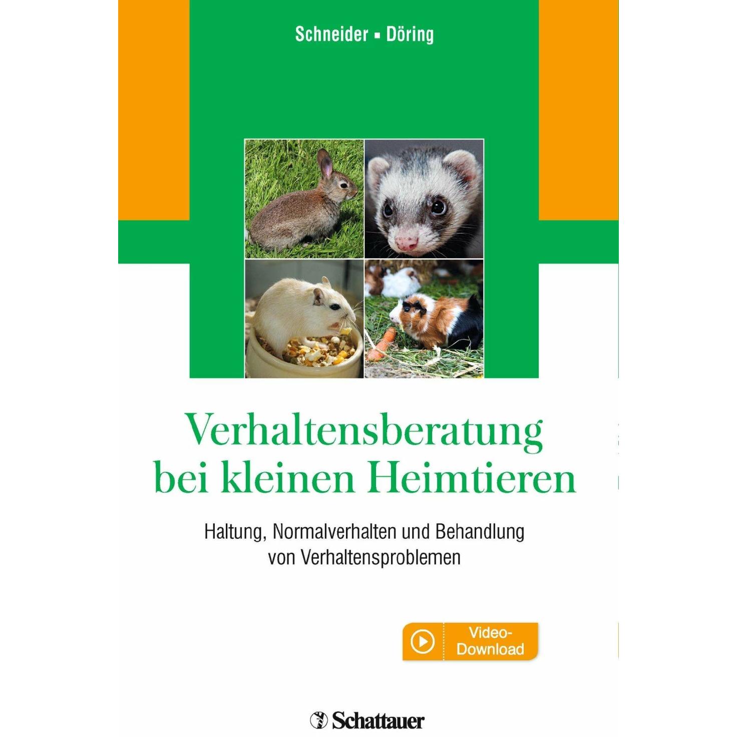 Thumbnail - Verhaltensberatung bei kleinen Heimtieren, Fachbücher von Barbara Schneider, Dorothea Döring