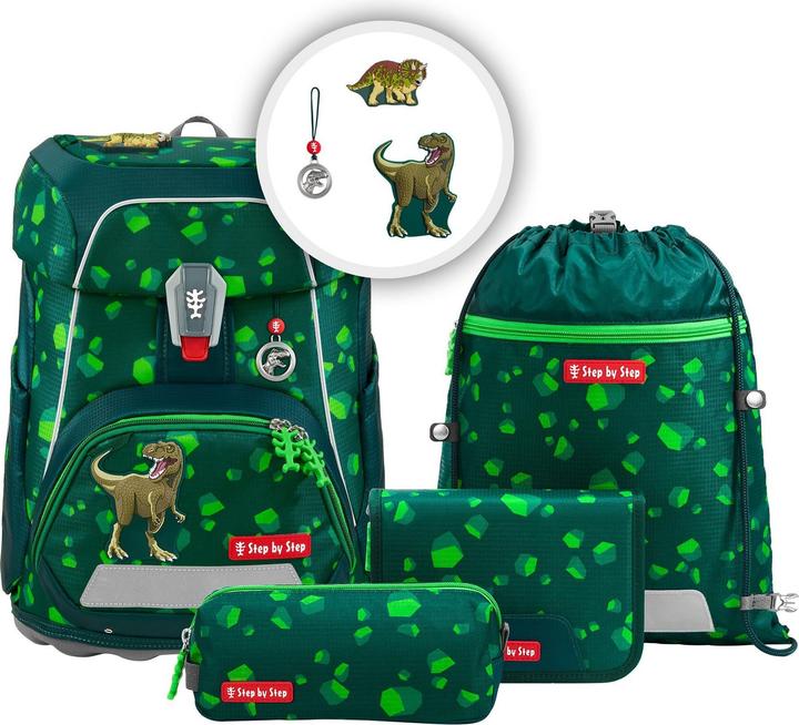 Dark green, Dino Targo, Green, Multicolor